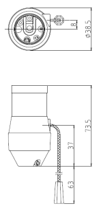 1号型プルソケット　図面