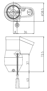 2号型プルソケット　図面