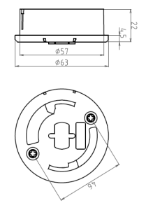 HLコンセント　図面